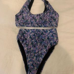 Beach Riot Floral Suit